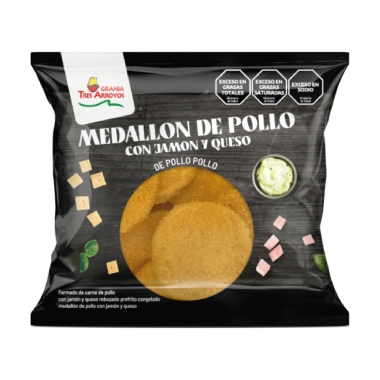 6 - Medallón con jamon y queso