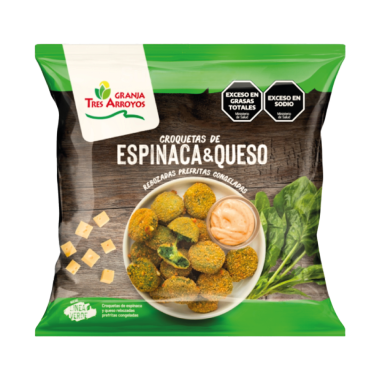8 - Croqueta de espinaca y queso
